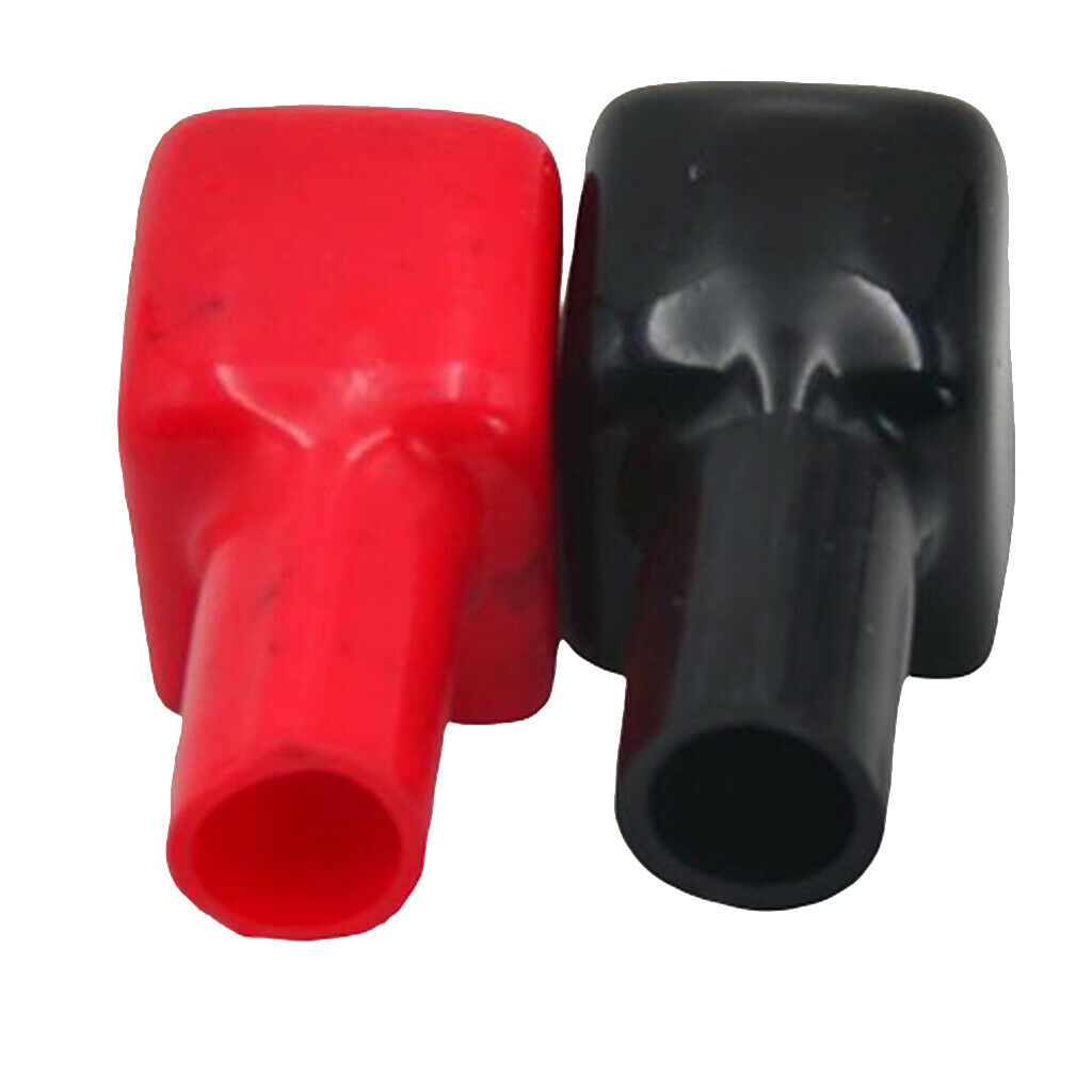 1 Pair Car Battery Clamp Terminal Cover Positive & Negative Anti-Corrosive