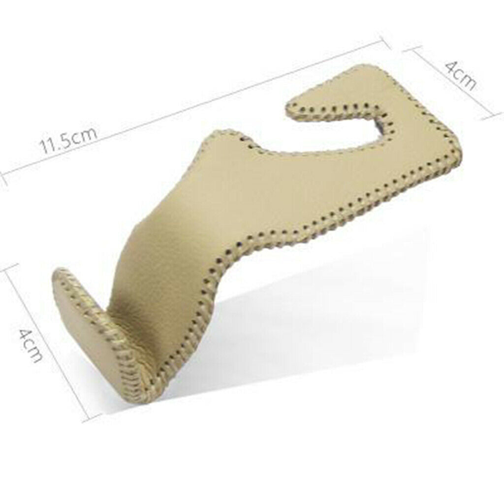 4x Car Truck Seat Hook Purse Coat Hanger Bags Organizer Holder Clip Accessory