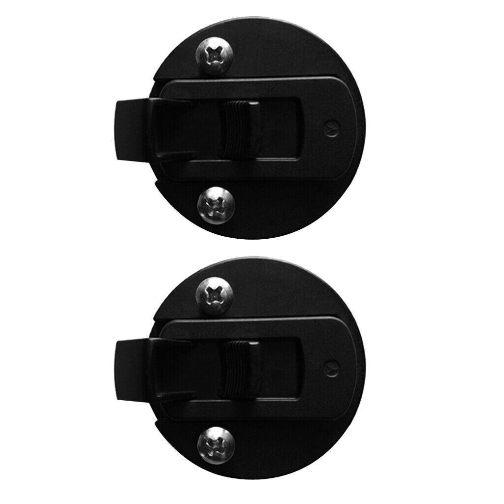 Nylon Flush Push-to-Close Lock, Non-Locking, 0.08 To 0.47 Inch Door Thickness