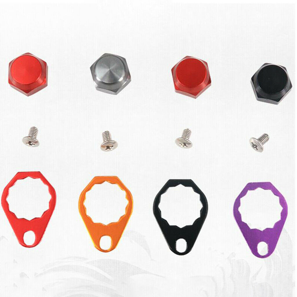 3X M8 Fishing Reel Handle Repair Part Baitcasting Screw for A/D Red-R