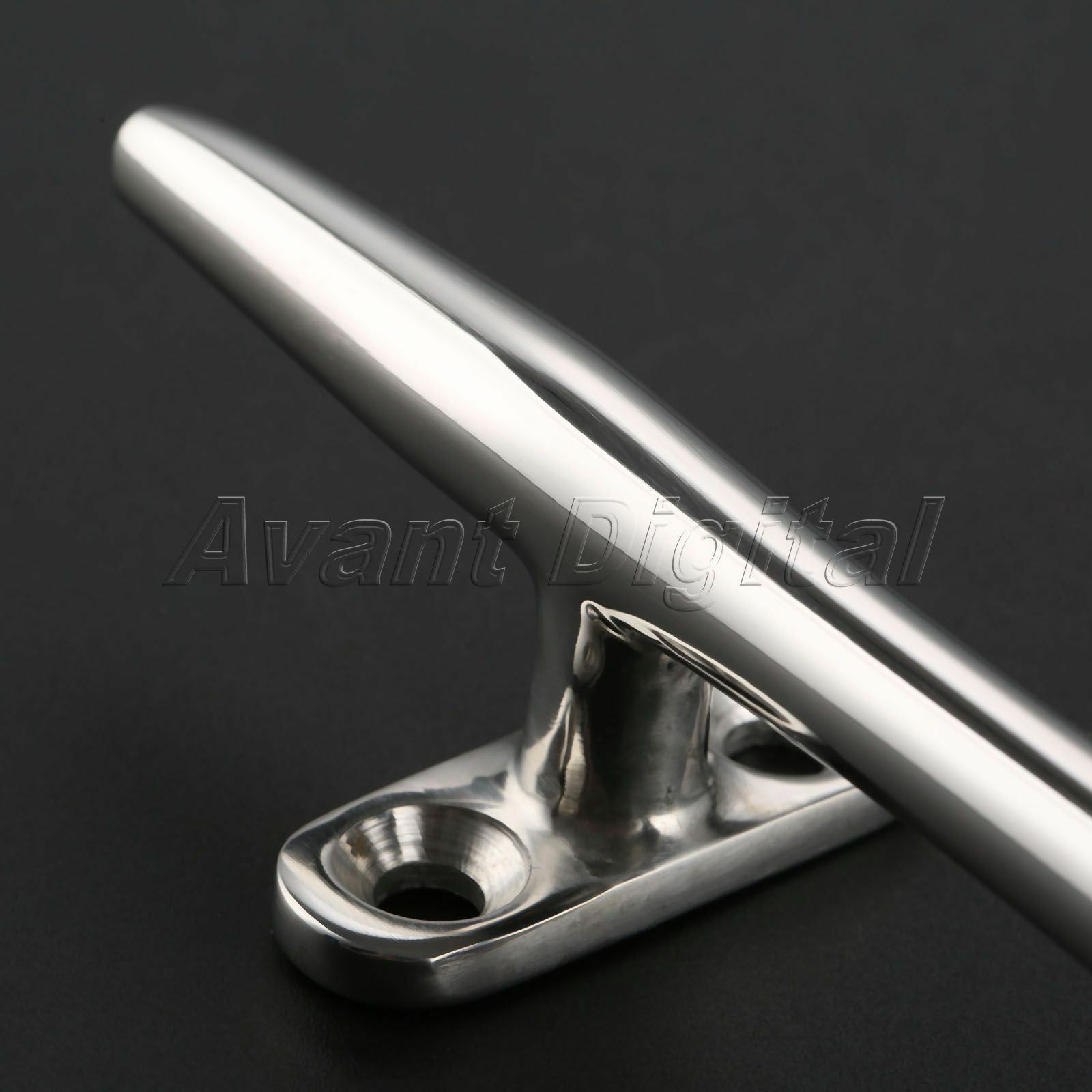 6" Dock Deck Line Rope Cleat Stainless Steel 316 Heavy Duty Boat Hardware 1 PC
