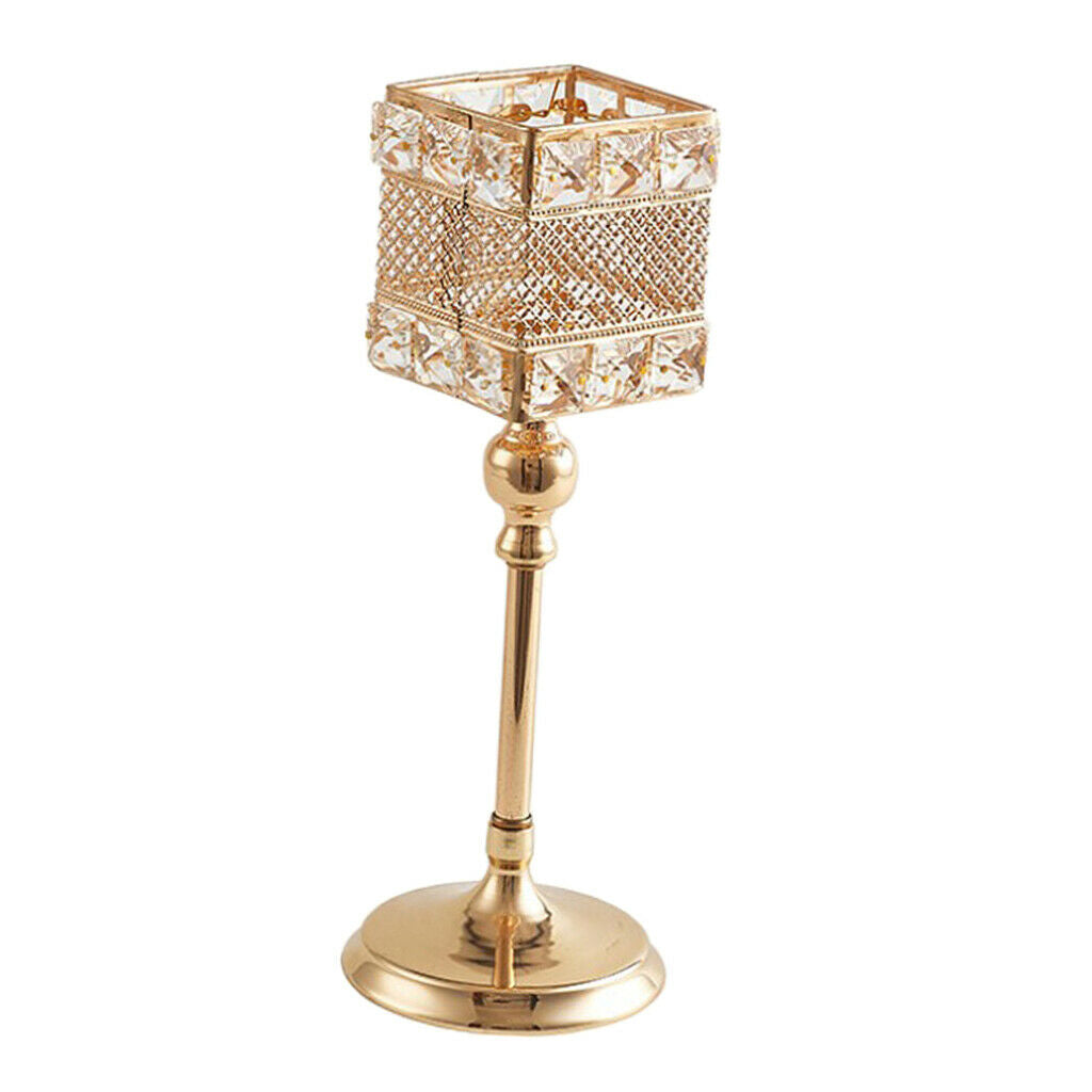Metal Europe Candle Holder Home Decor Tabletop Decorative Candlestick 33.5cm