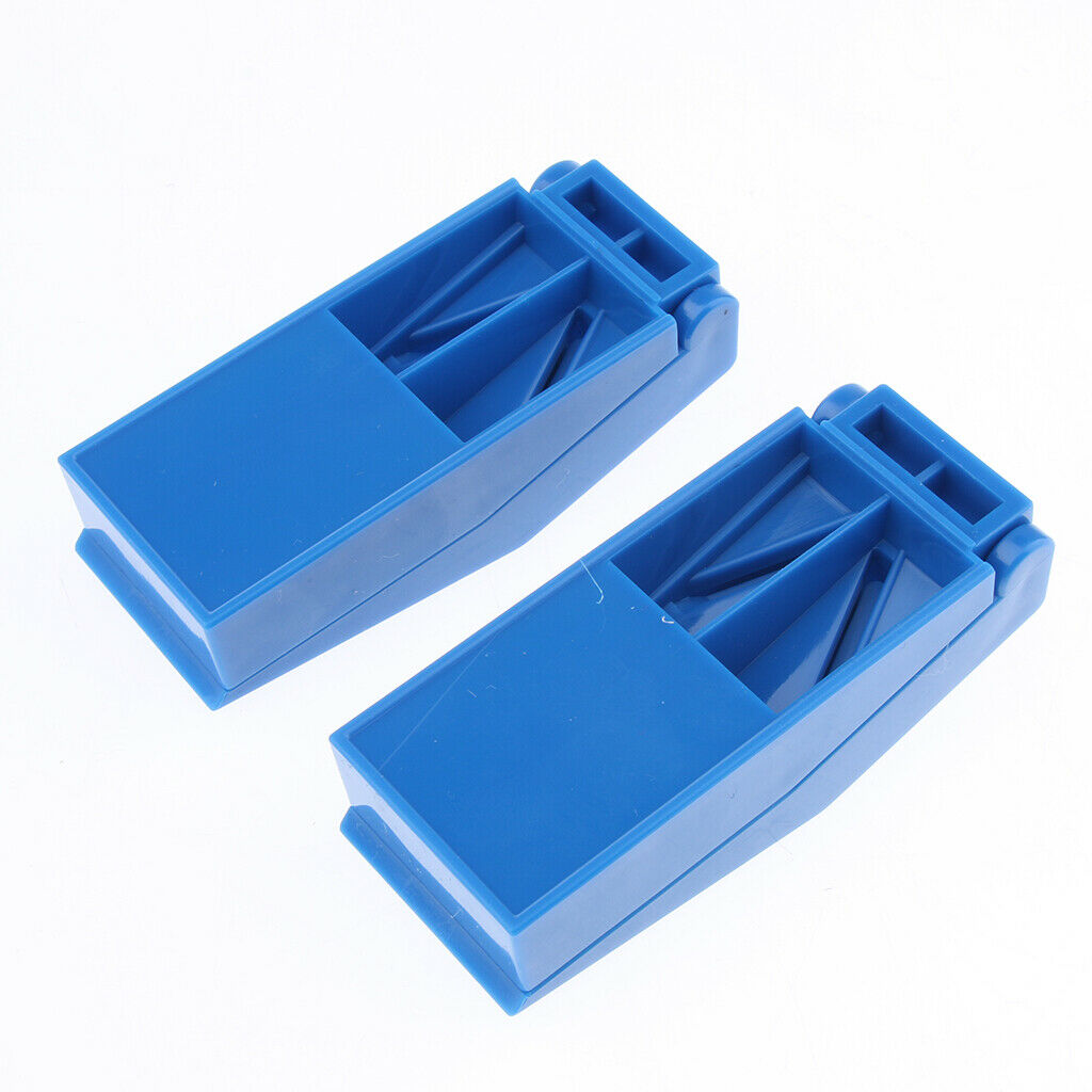 2X Portable Pill Cutters Splitters Case Pill Crushers for Elderly Child Pets