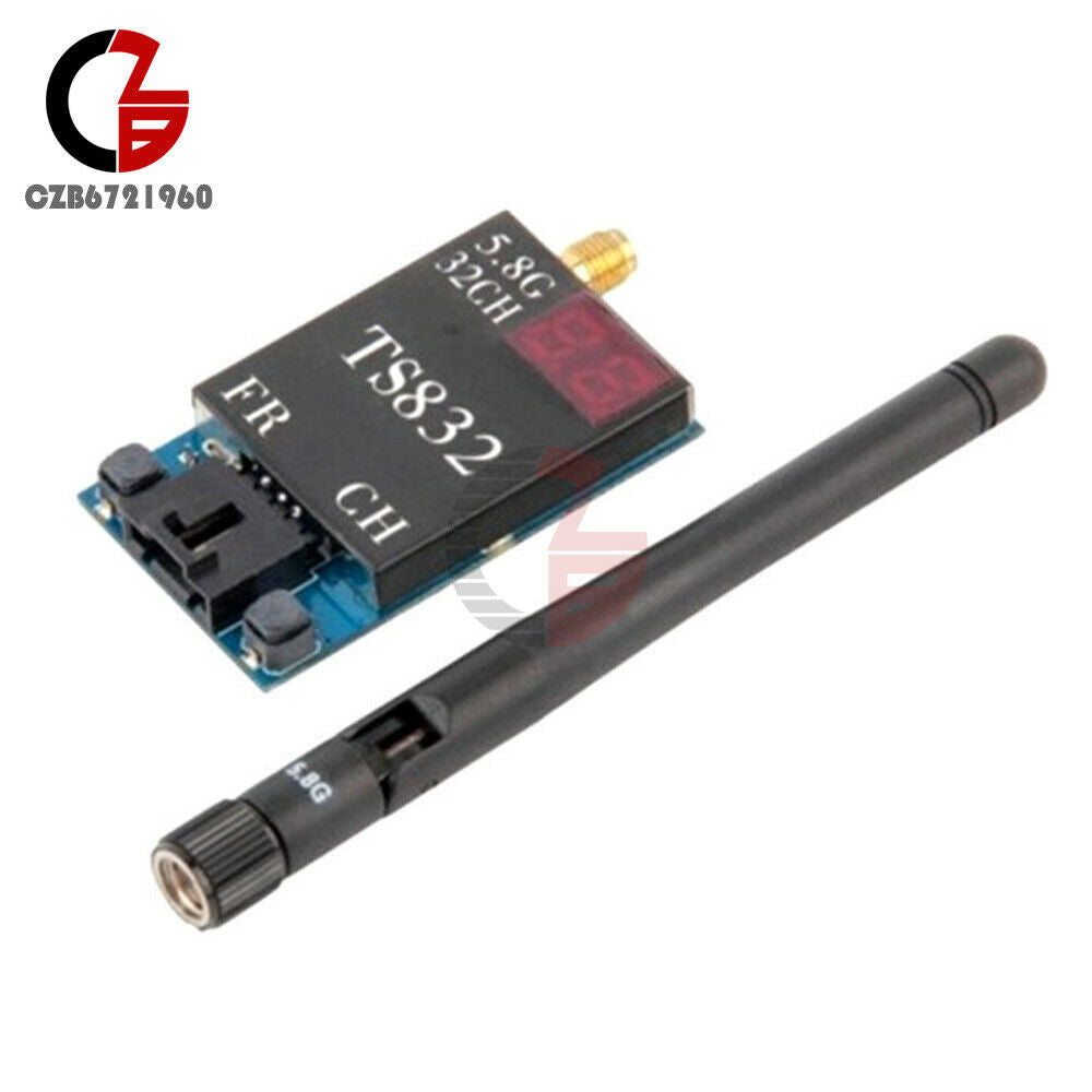 TS832 5.8G 32Ch Wireless Audio/Video 600mw 5km Transmitter Antenna for FPV RC