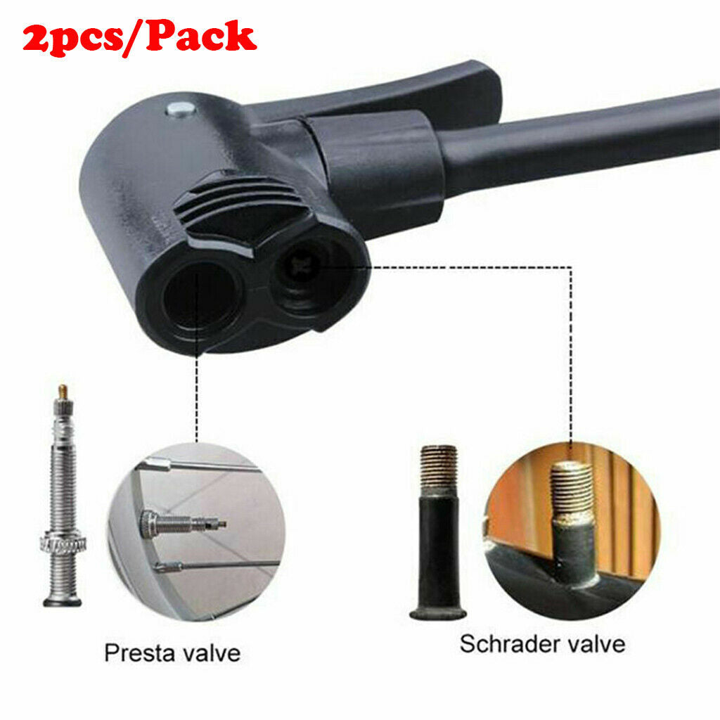 Tire Tyre Inflator Valve Connector Adapter for Schrader and Presta Valves