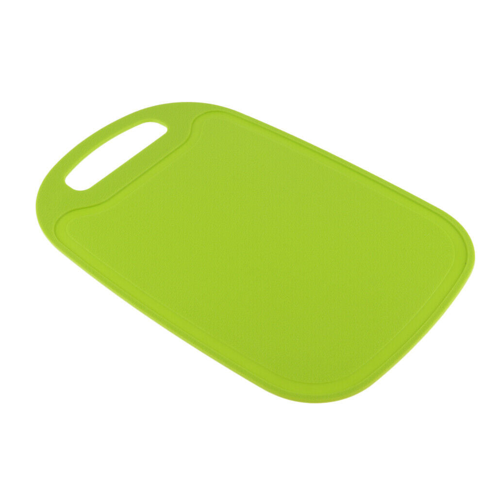 326x215mm Plastic Cutting Mat Outdoor Camping Cookware Chopping Board Green