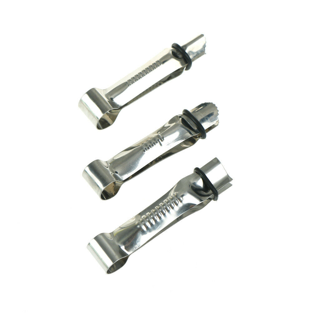3pcs Stainless Steel Cake Decor Lace Clip Fondant Crimper Cutter Mold Embo.l8