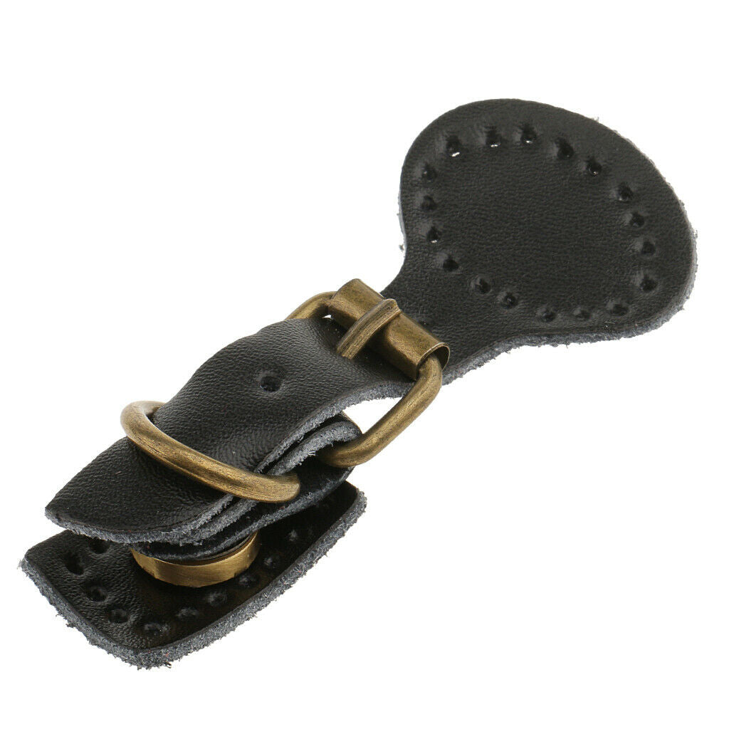 Prettyia 4 Set Sew on Leather Magnetic Snap Buckle Replacement Bags Fastener