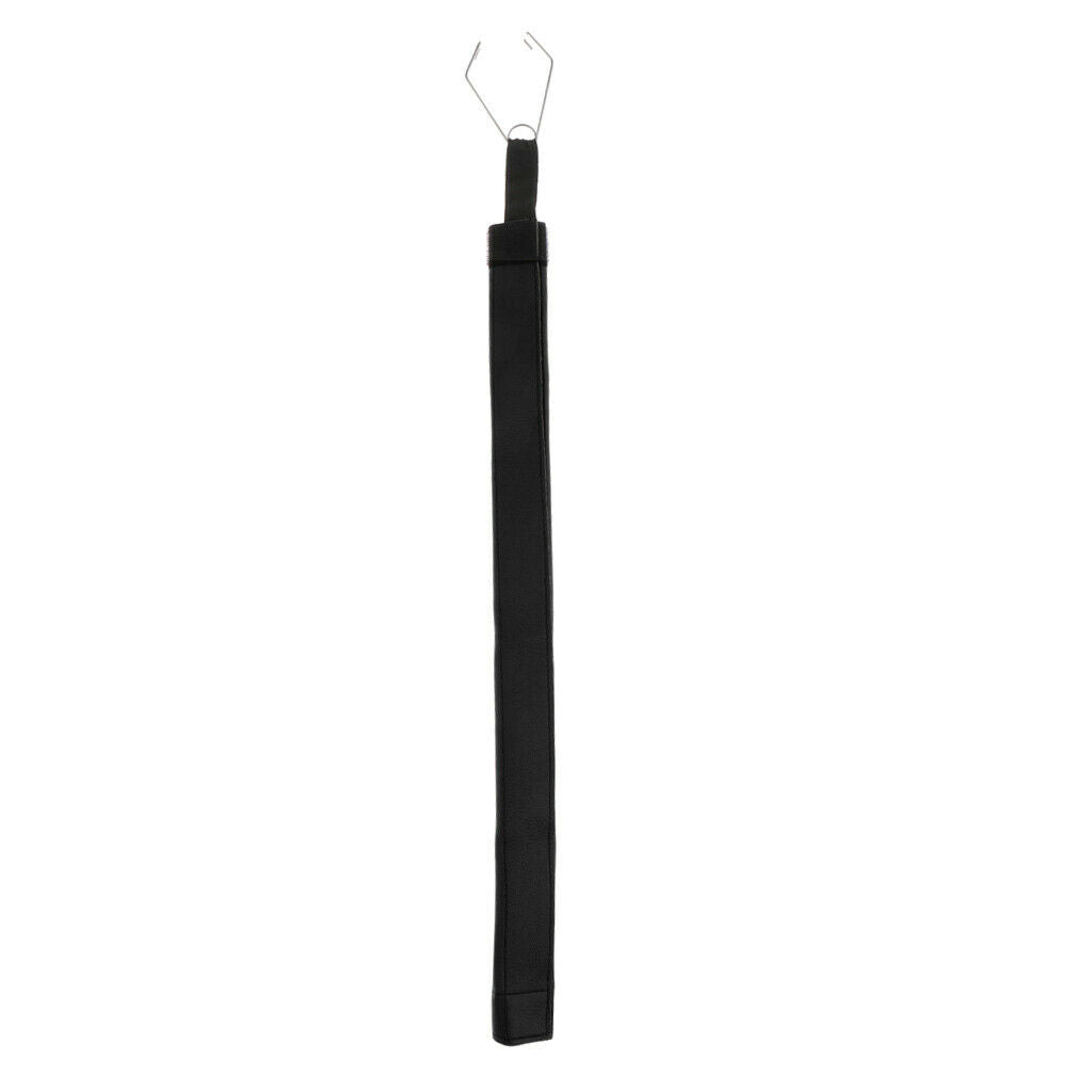 2X Anti-Wear PU Climbing Rope Protector Sleeve Sheathing Protective Cover Black