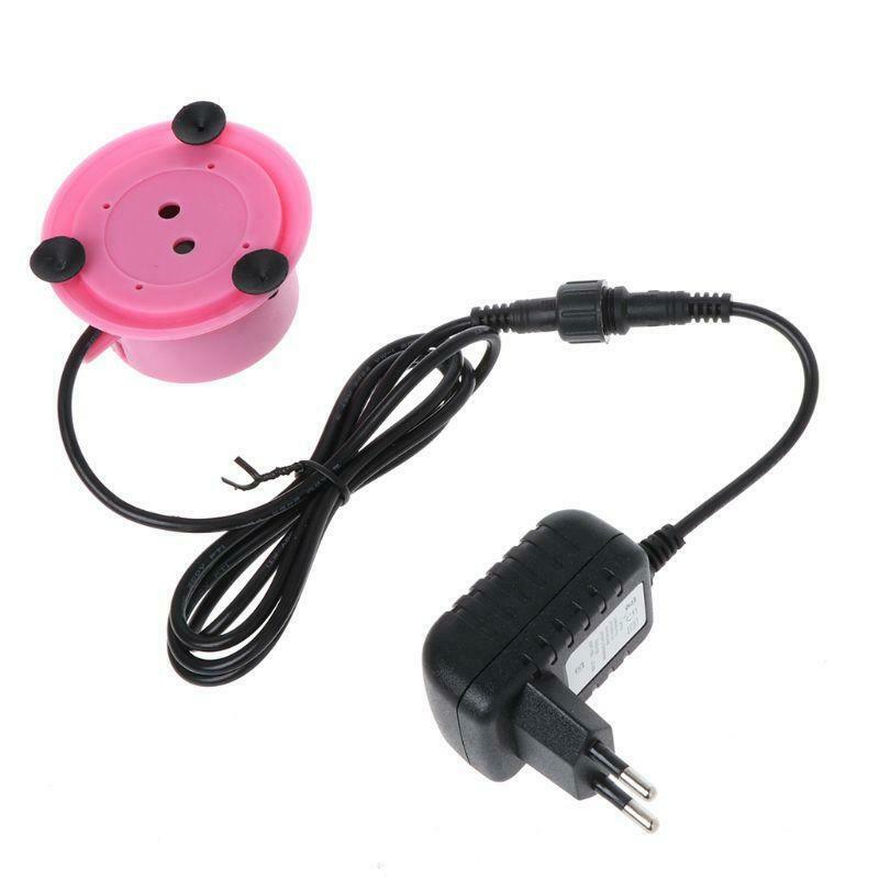 Mini Colorful Submersible 12 LED Light Air Curtain Bubbles Aquarium Accessories