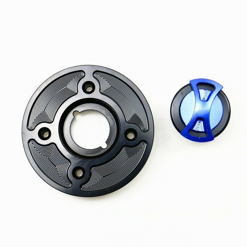 Motorcycle Blue Gas Tank Fuel Tank Cap For Kawasaki Z900 Z650 Z400 Ninja 400 EX