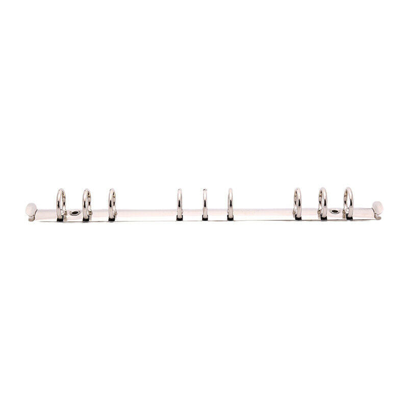 Metal Spiral Rings A5 Binder Clip With 2 Pair of Screw For Diary Notebook 9 RiI7