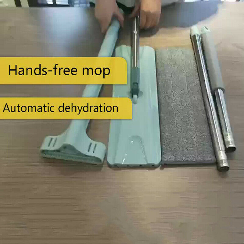 Dry Wet Flat Floor Mop Washable Microfiber Cleaning Pads Home Floor Clean Gj TL