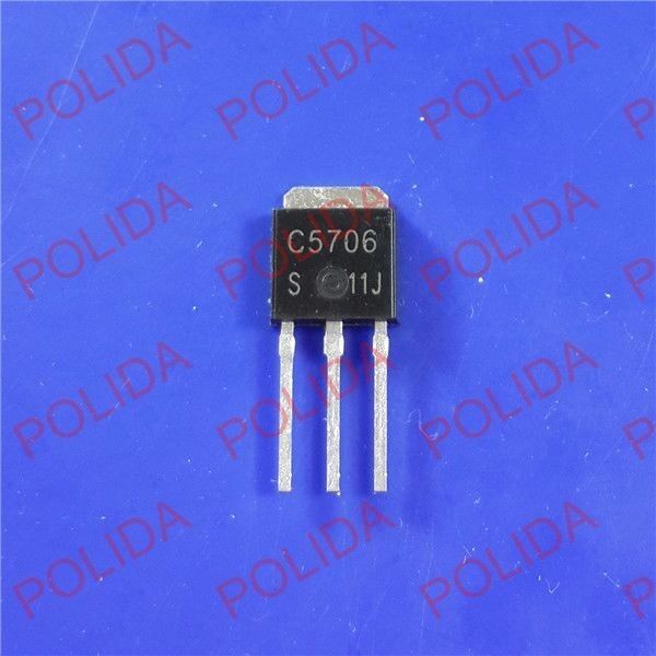 10PCS NPN Transistor SANYO/ON TO-251 2SC5706-E 2SC5706-H 2SC5706 C5706
