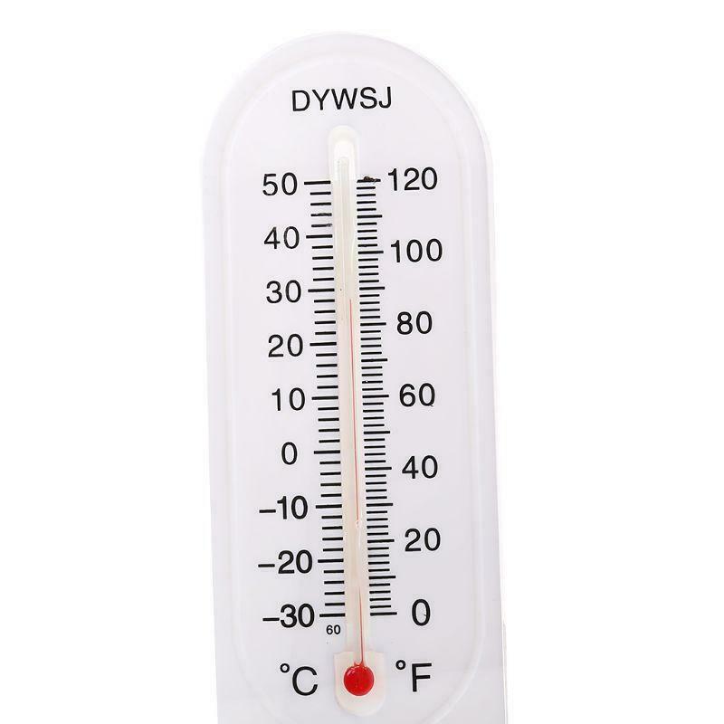 Indoor Outdoor Wall Hung Thermometer Hygrometer Garden Office Temperature Logger