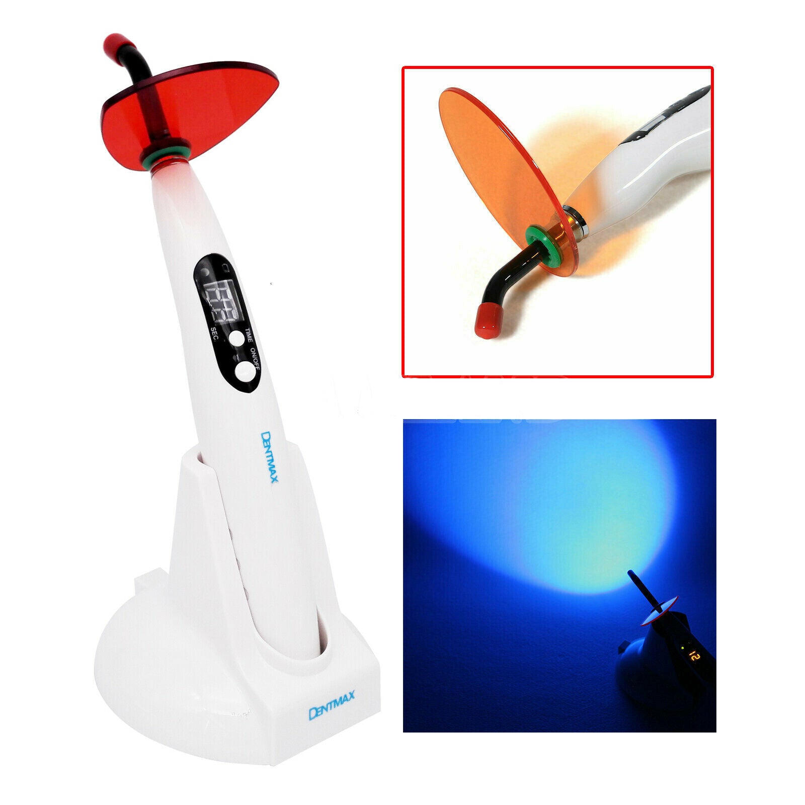 Dental Wireless LED LED-B Curing Light Lamp 1400mw/cm2 Machine Fit Woodpecker