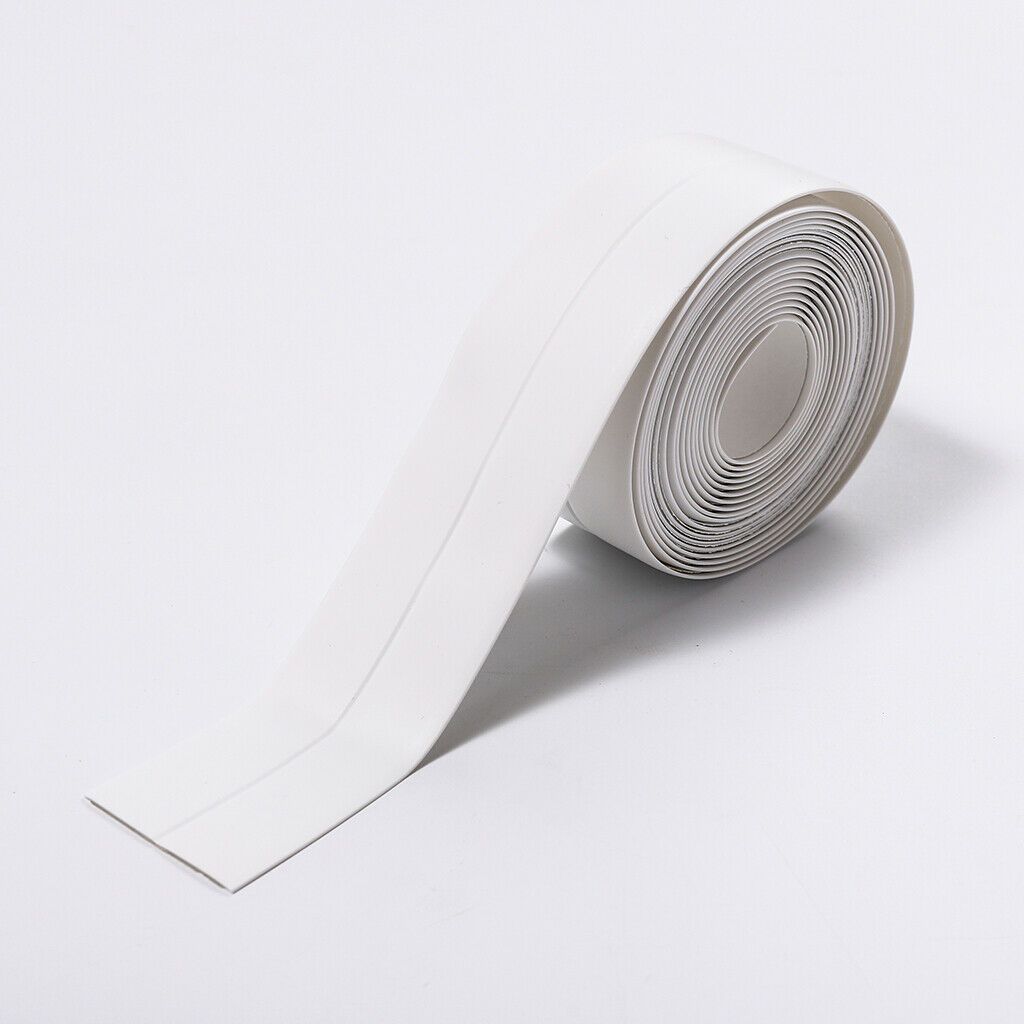 2x 3.2 M Silicone Seal Sealing Strip Tape For Kitchen Shower Door Self-adhesive