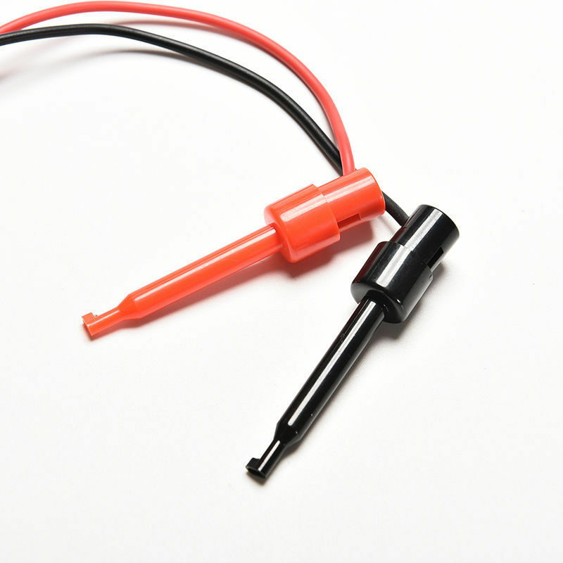 1pc New BNC Q9 to Dual Alligator Clip Oscilloscope Test Probe Leads .l8