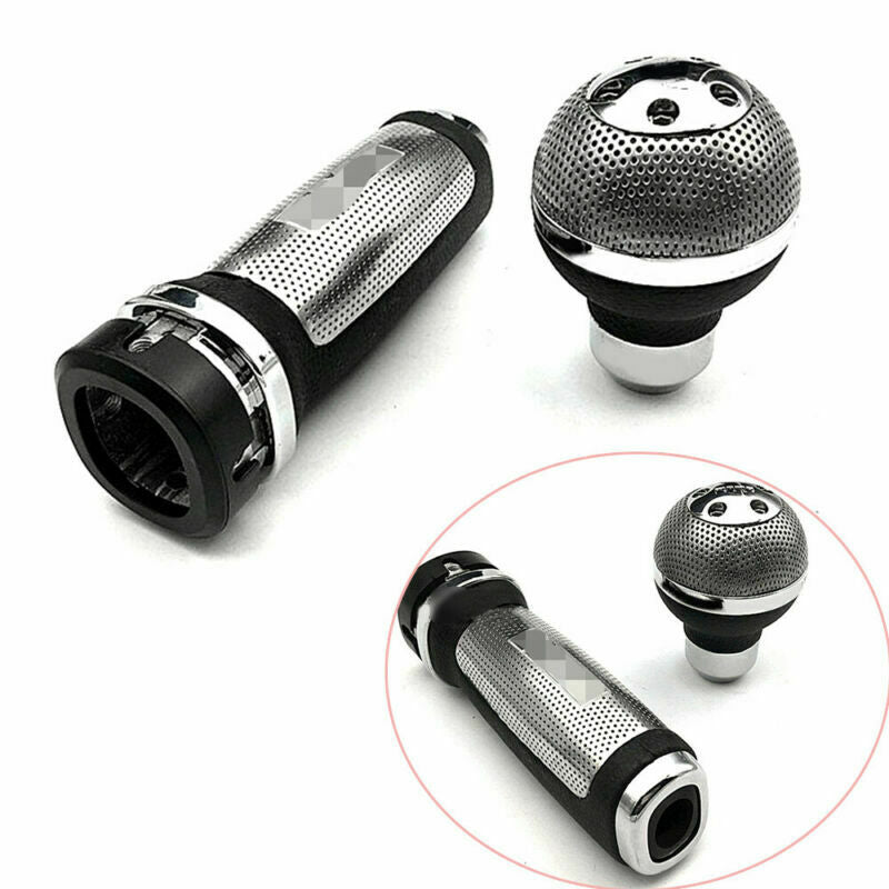 Manual Gear Shift Knobs Car Gear Stick Knob Shifter Hand Brake Sleeve Handbrake