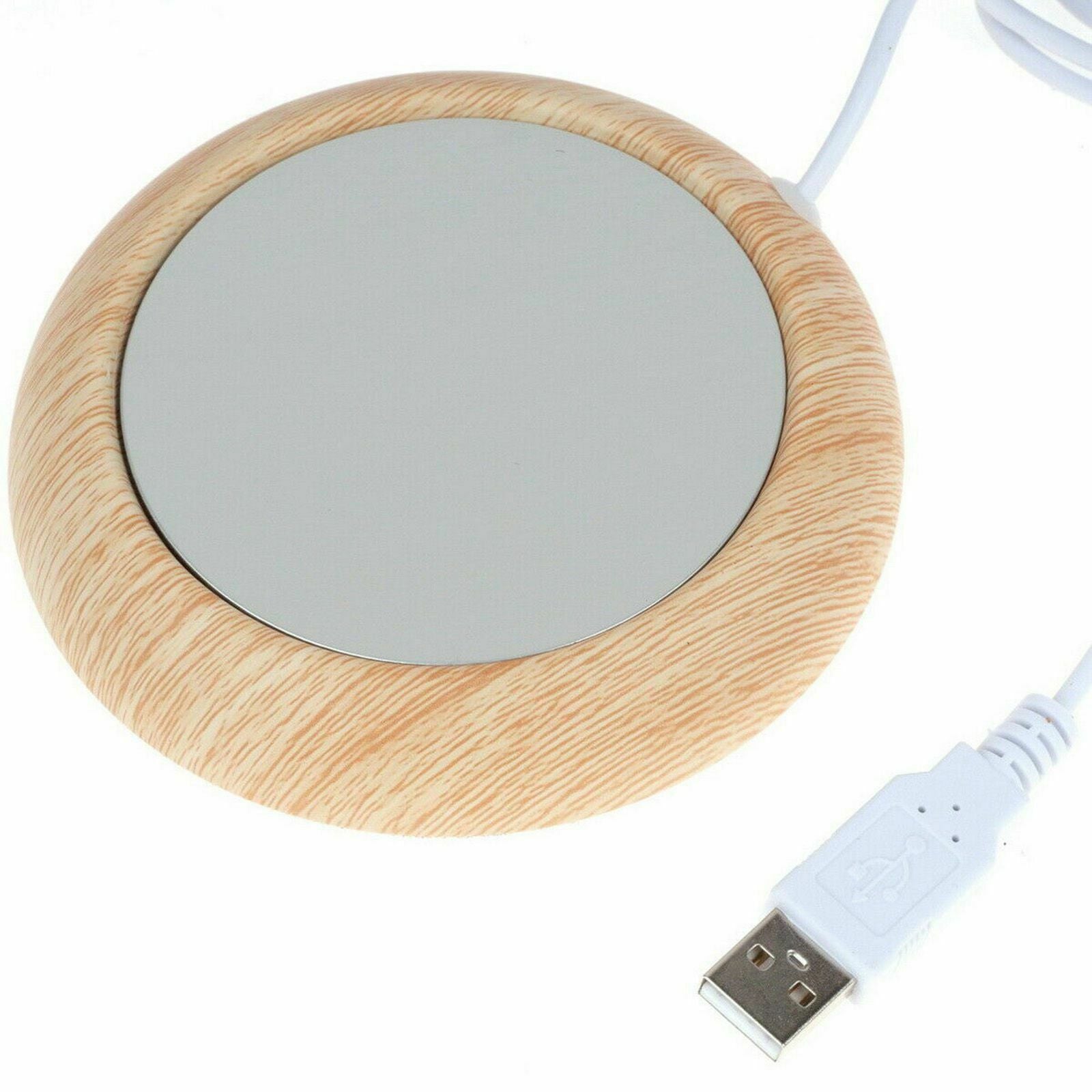 USB Heat Heater Milk Tea Coffee Mug Warmer Office Cup Pad Coaster LW BS5