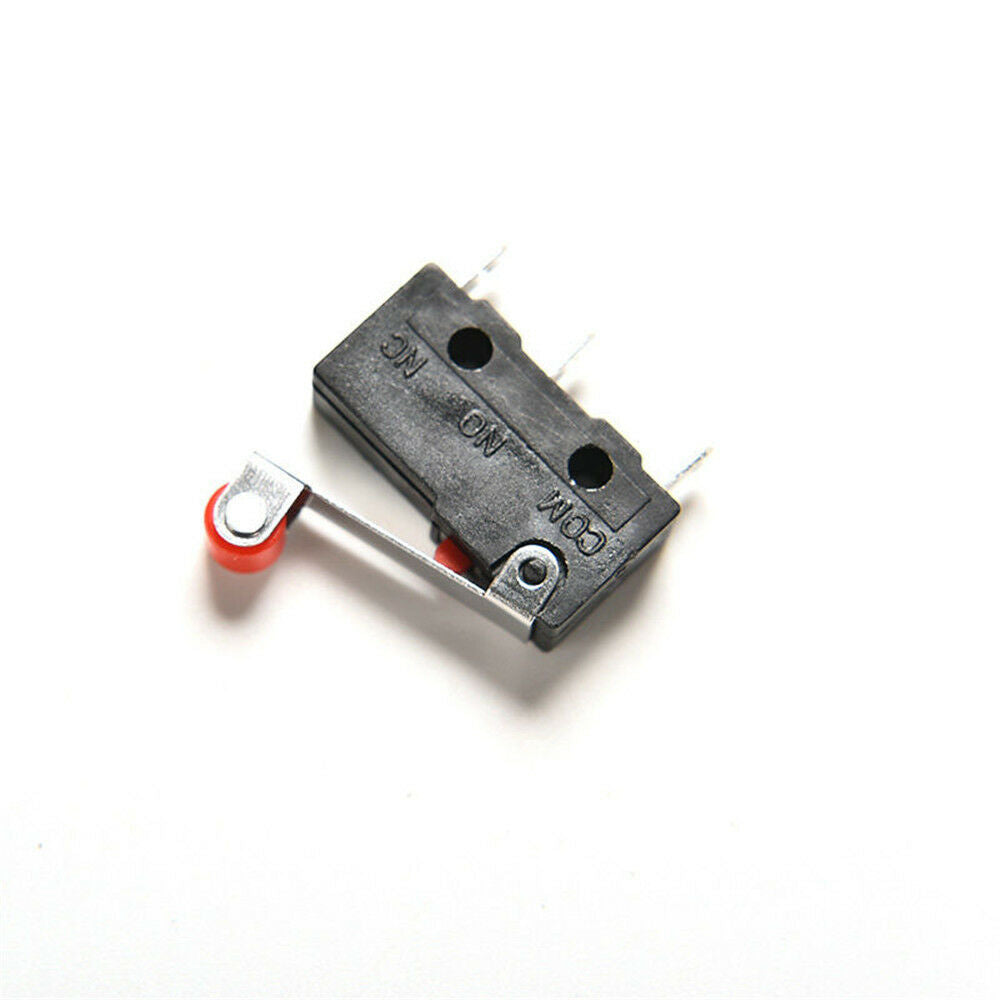 10Pcs Kw12-3 PCB Microswitch Hot Micro Roller Lever Arm Open Close Limit Switch