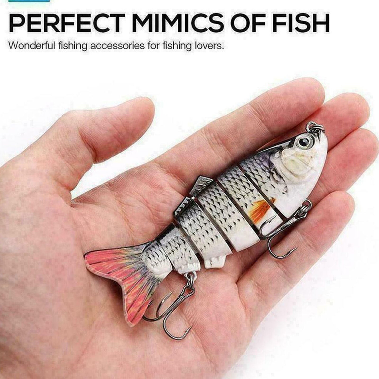 5PCS Pieces Wobbler Lure Fishing Set Bait Fishing Accessories Set