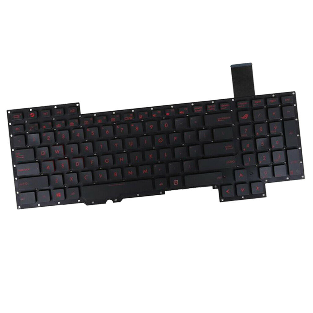Backlit Black Replacement Keyboard for Asus G751J G751JL G751JM G751JT