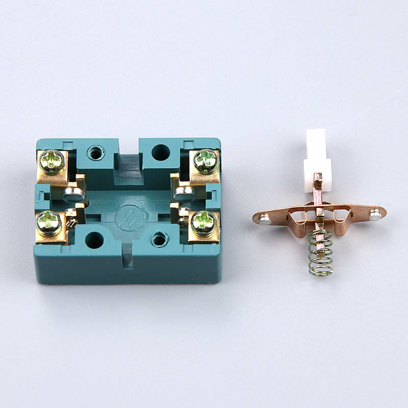 10pcs Micro Switch Push Button 4 screw terminals SPDT Momentary Plastic Green