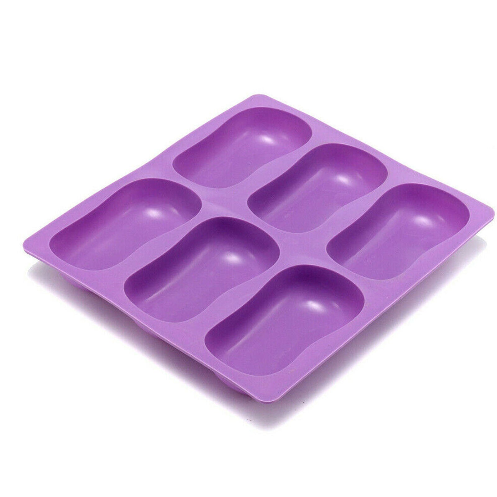 Oval Cake Mold Soap Mold Silicone Mould For Candy Ice Tray DIY Making Tool Kit