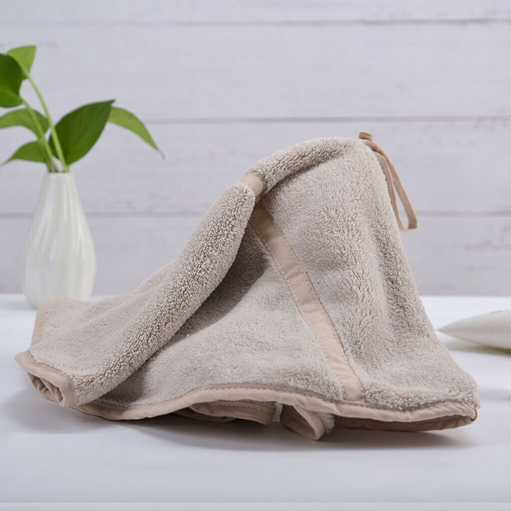 2x Hand Bath Face Towel Soft Skin-friendly Wash Cloth Hanky Water Absorbing