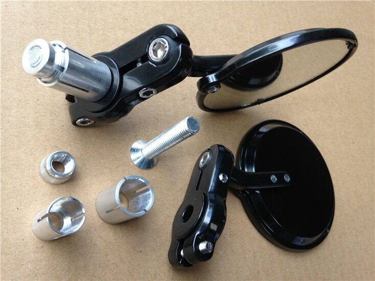 Moto Aftermaket 1" Bar End Mirrors For Suzuki B-King / GSF1250 / GSF600