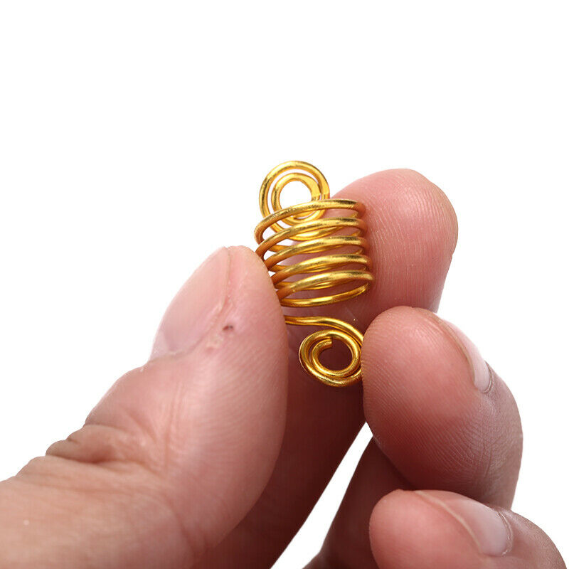 110pcs/Set Hair Braid Dreadlock Beads Braiding Hair Extension Accessories.l8