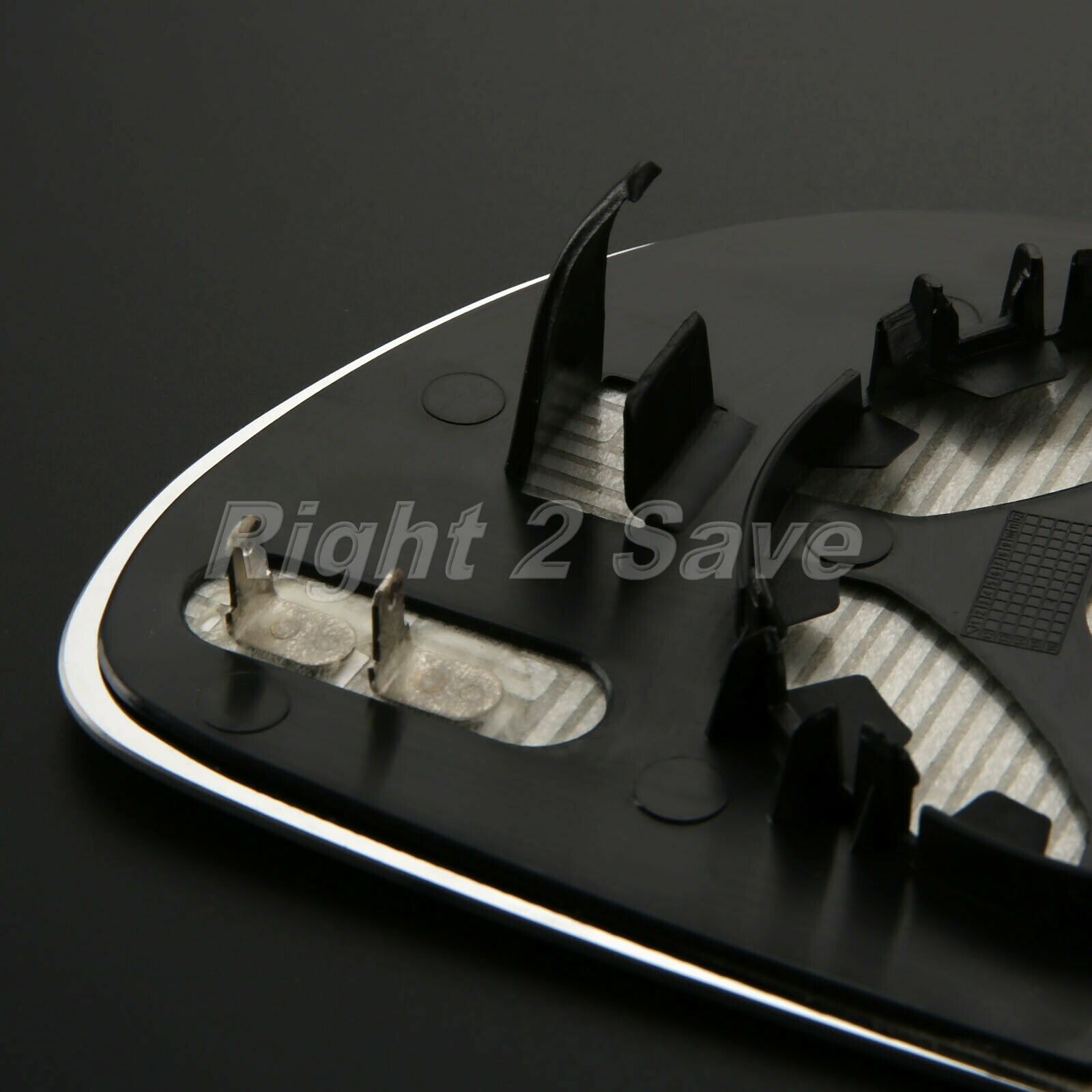 2X Left And Right Door Wing Mirror Glass Heated White For  A3 A4 A5 A6 A8 Q3