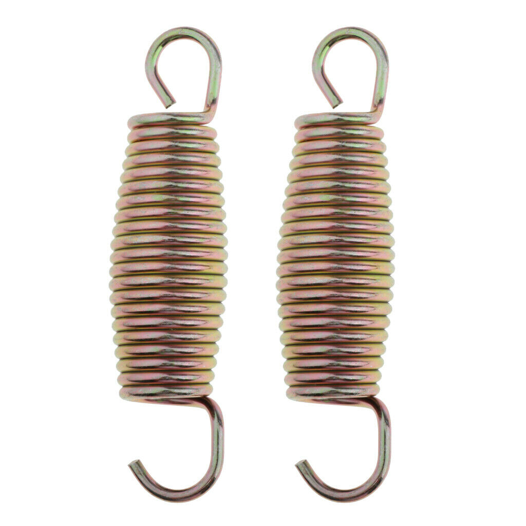 Premium Trampoline Springs 2pcs 3.5" Size Thicker Carbon Steel Replacement