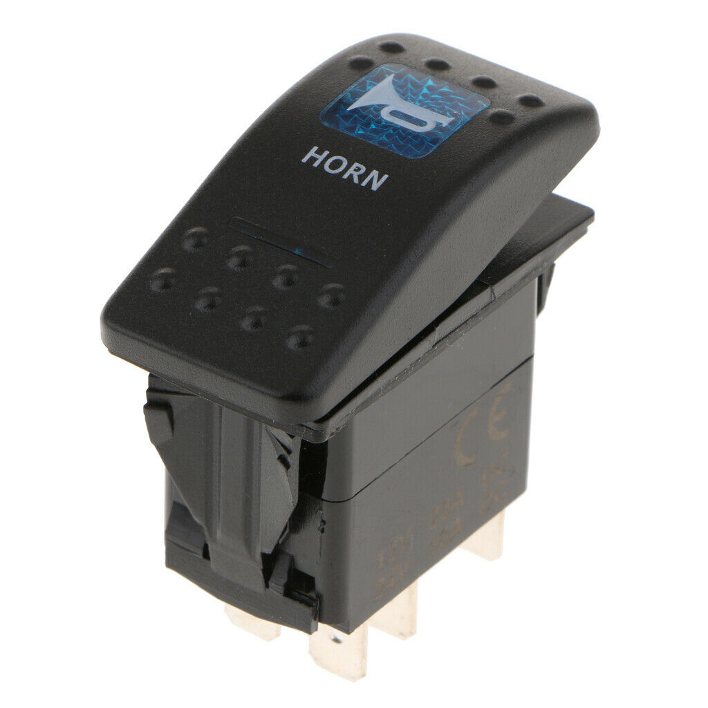 5-pin truck horn rocker switch Ultra-high-end switch Made of ABS + metal