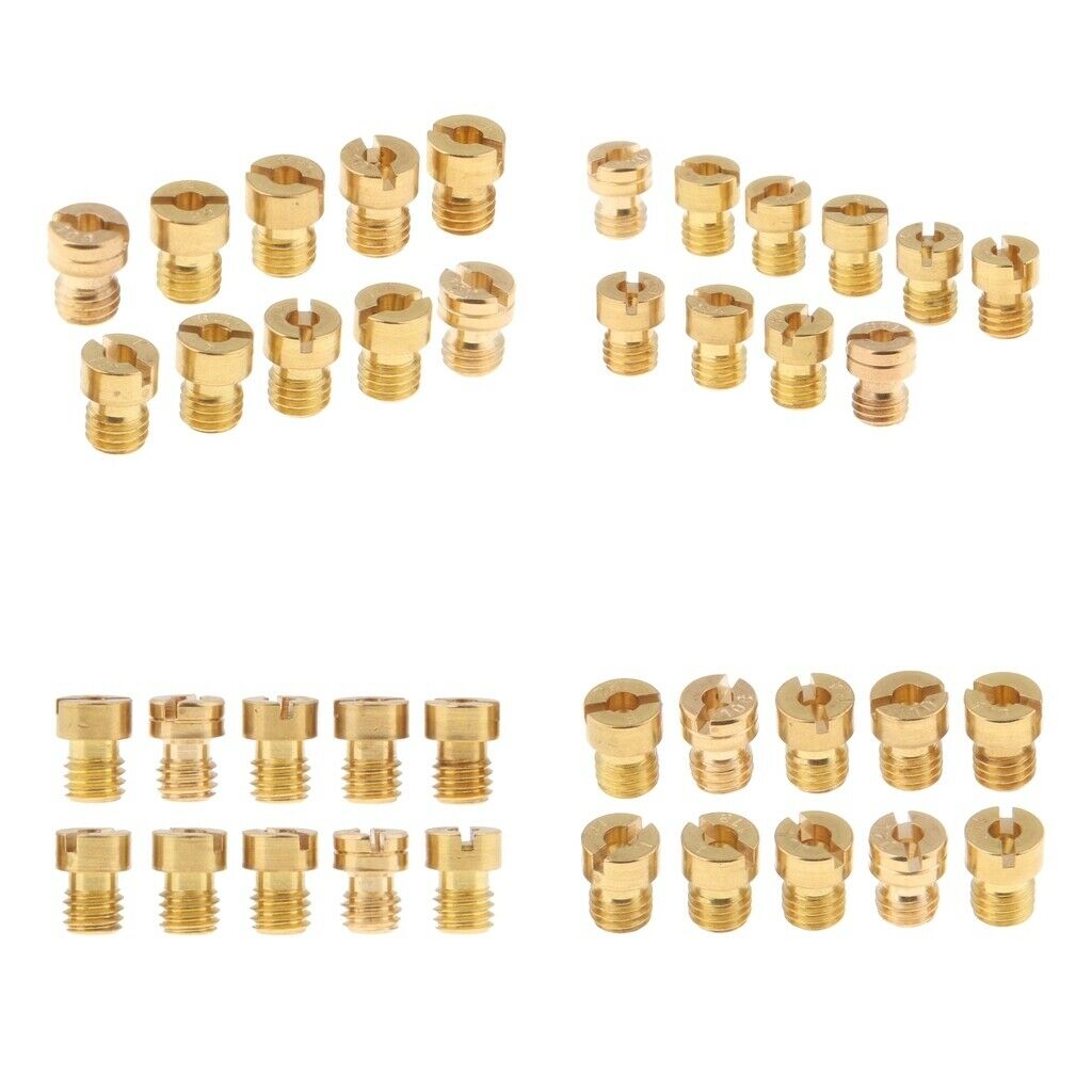 40pcs Carburetor Main Jet Parts 110 112 116 fit for PWK Carburetor 8mm