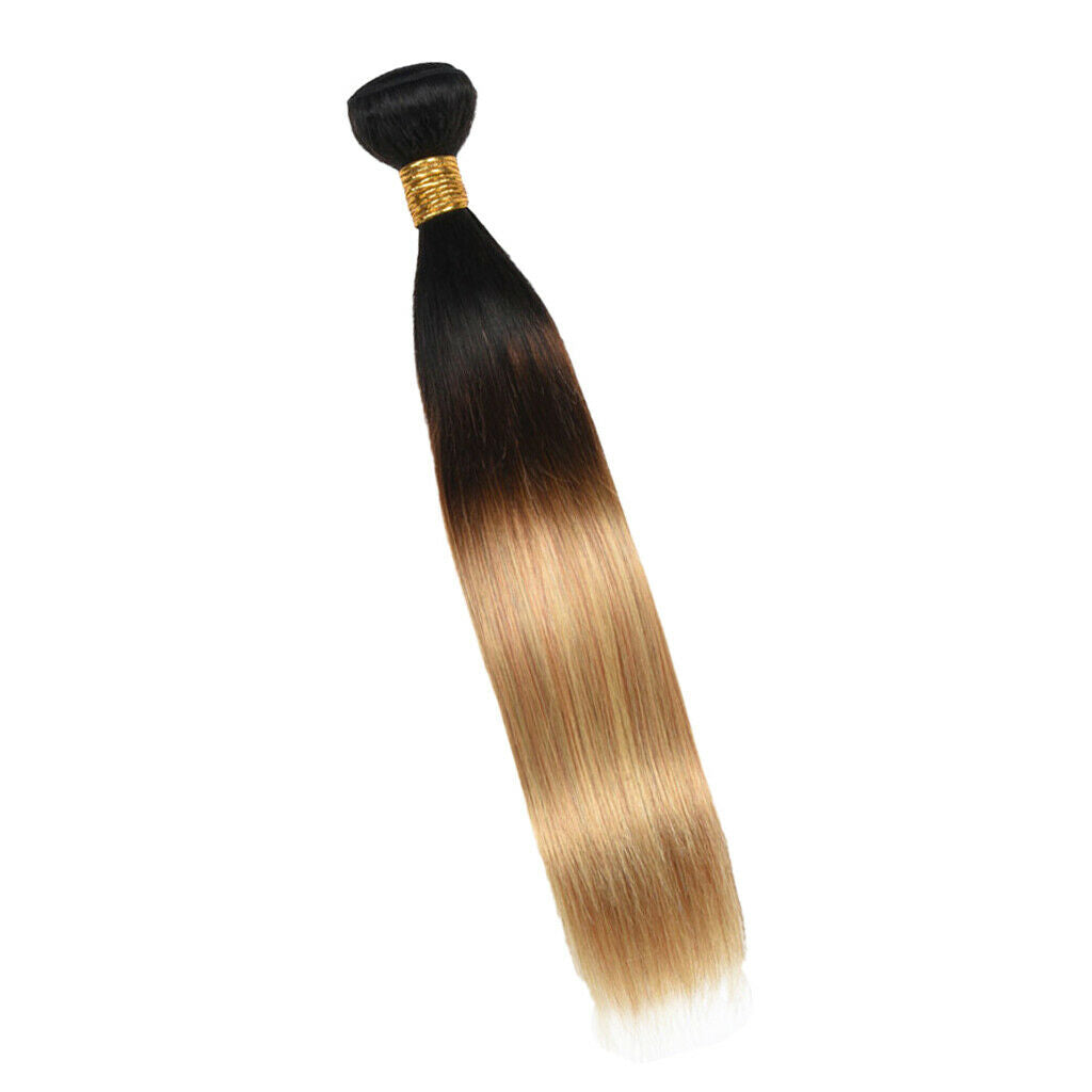1 Piece 12'' Inches Human Hair Extension Bundle, 100%  Human Straight Hair ,