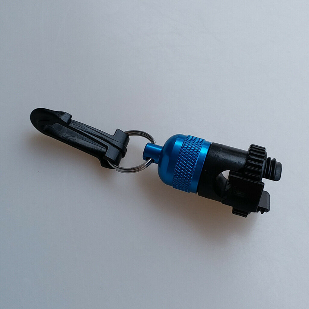Scuba Diving Regulator Hose Holder Octopus Retainer Clip Keeper Blue