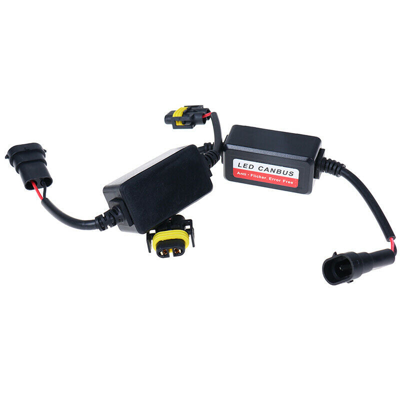 2x H11 LED Headlight Canbus Error Anti Flicker Resistor Canceller Deco.DD