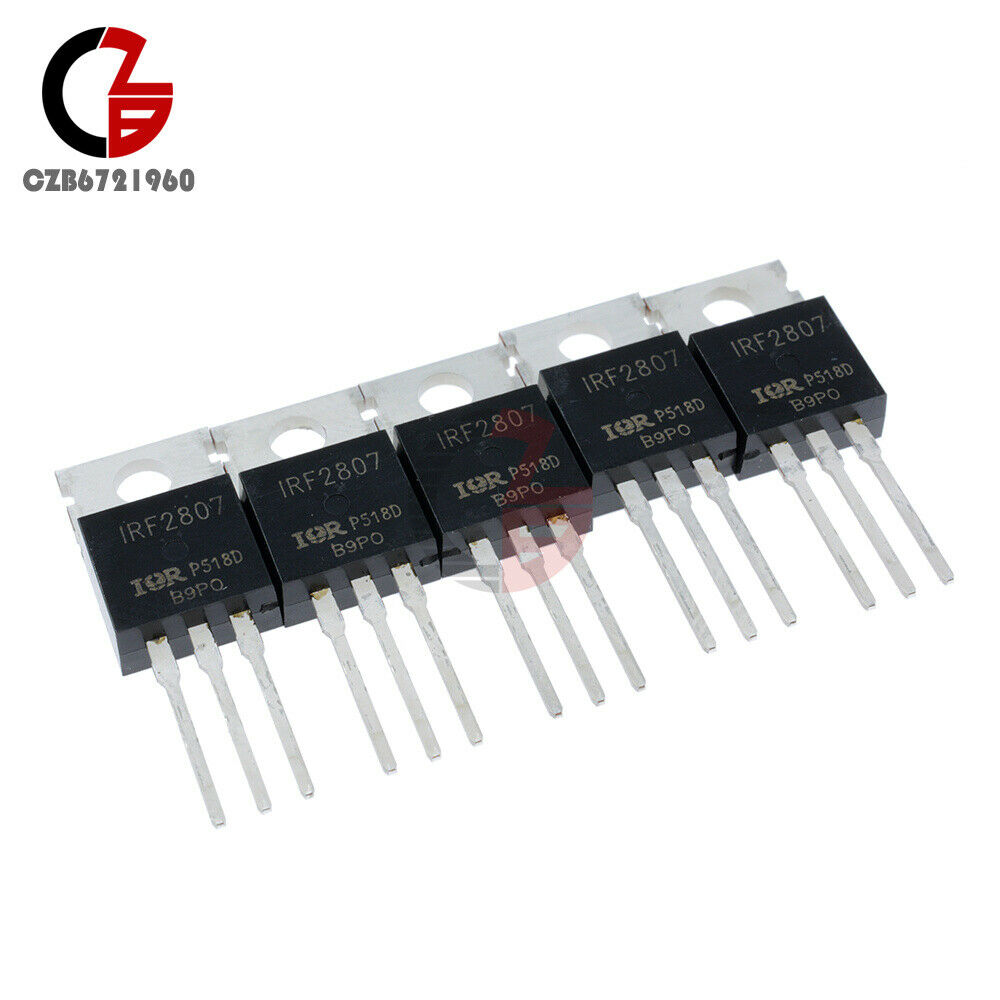 2PCS IFR2807 IRF2807PBF MOSFET N-CH 75V 82A TO-220 Transistor