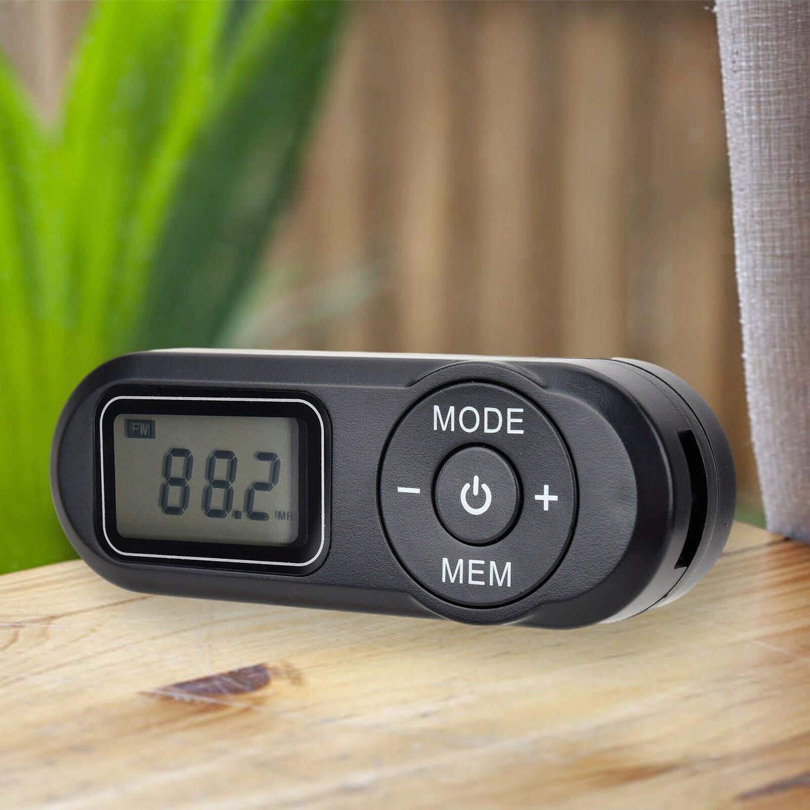 Pocket FM Radio LCD Display Receiver Style DSP for Home Walking Gym Camping