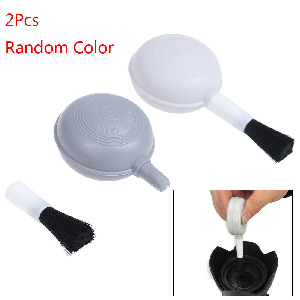 2 Pcs 2 In 1 Air Blower Brush Succulent Cleaning Air Beads Dust Cleane .l8