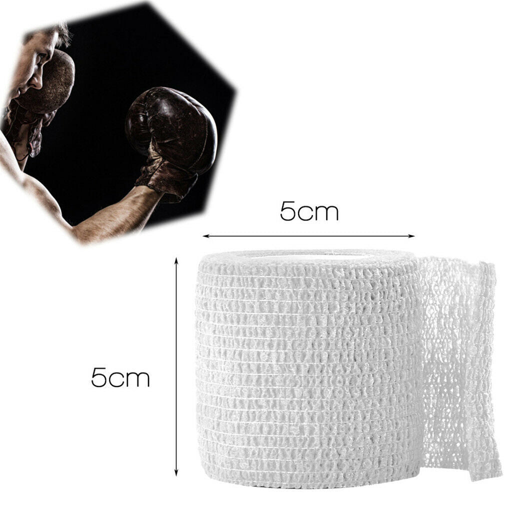 2 Roll Premium Tattoo Self-adhesive Bandage Tattoo Grip Pen Cover 5cm Wide