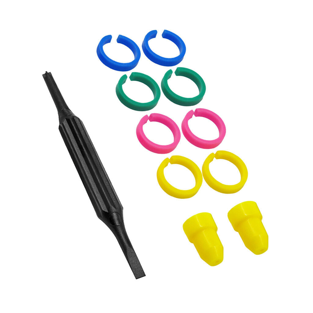 Oscilloscope Probe Accessories Kit Adjuster+Marker Rings+IC Protective Caps
