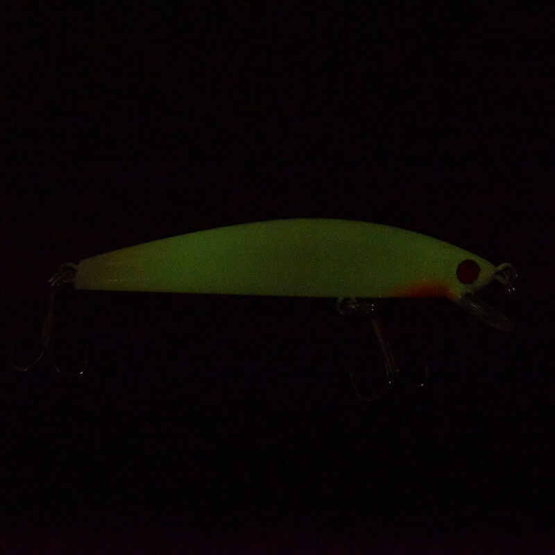fishing lure bait kit luminous vib popper crank minnow pencil glow lures 1.l8