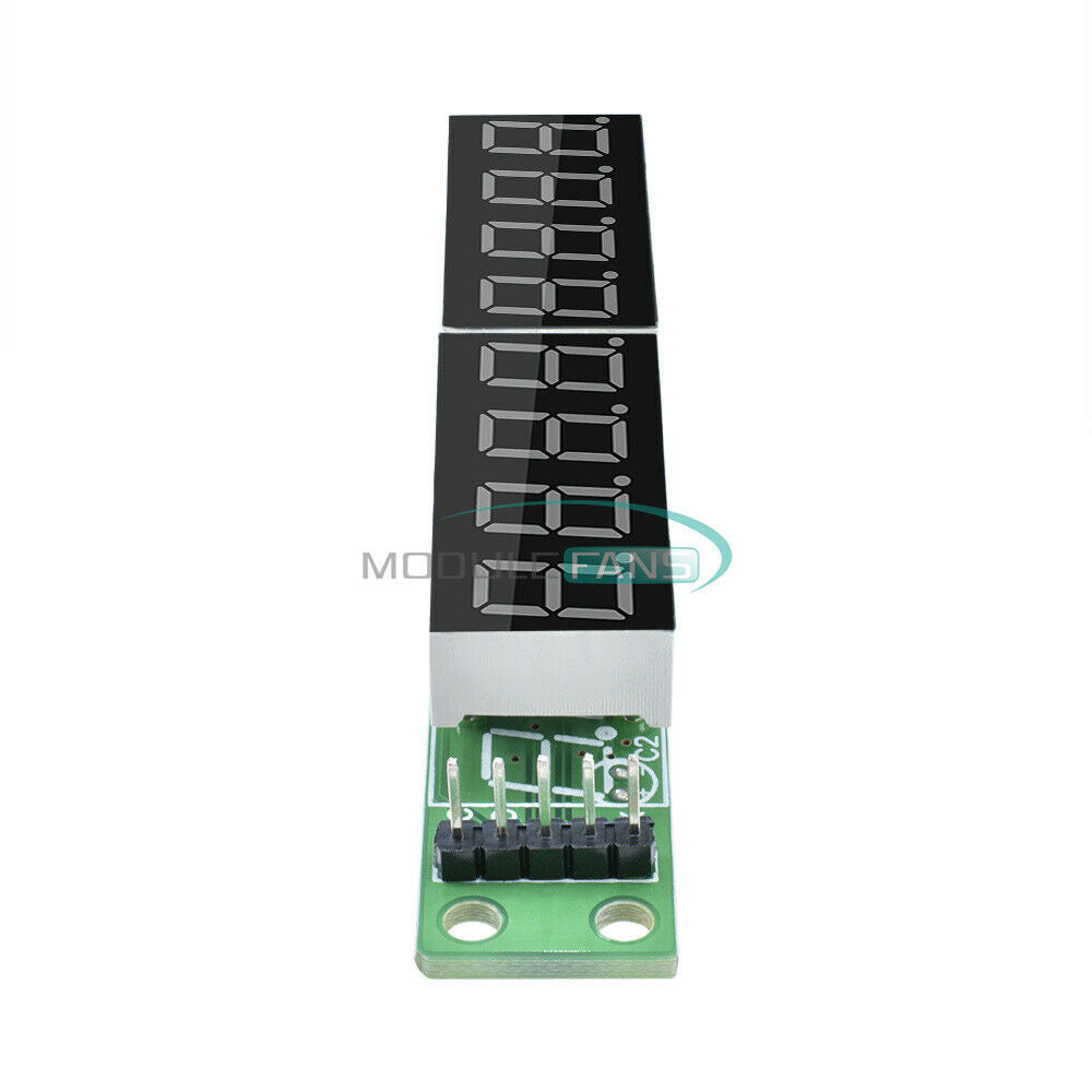 2PCS Digital MAX7219CWG 8-Digit Tube Display Control Module Red For arduino