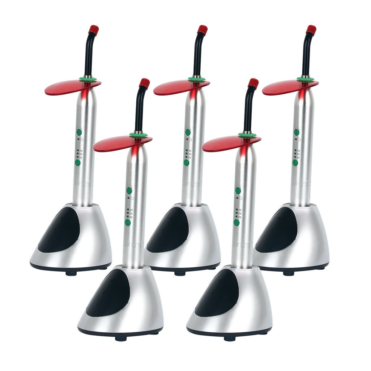5X Dental Cordless Wireless LED Curing Light Lamp YS-C High Power 2700mw/c㎡