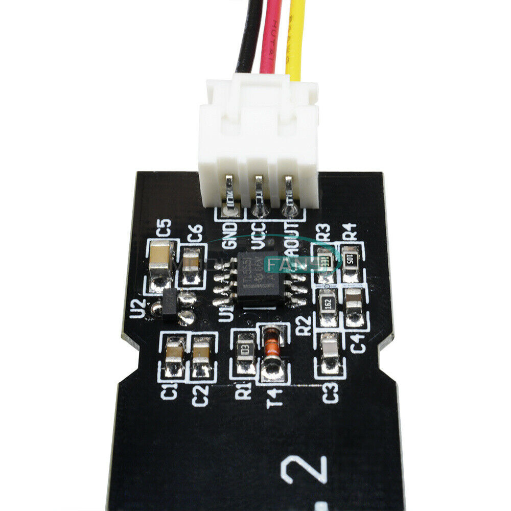 2PCS DC 3.3-5.5V Analog Capacitive Soil Moisture Sensor V1.2 Corrosion Resistant
