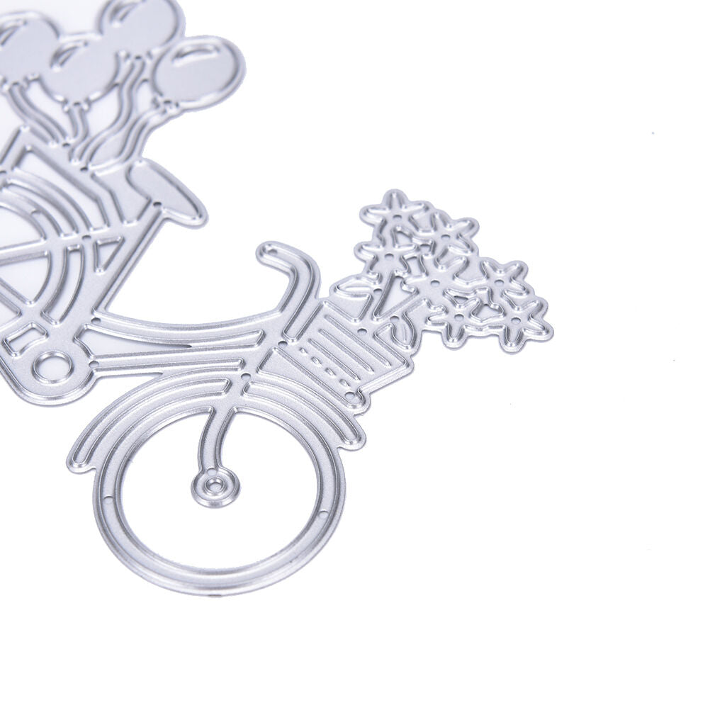 Bicycle Metal Cutting Dies Stencil Scrapbooking Paper Card Album Photo Cr.l8