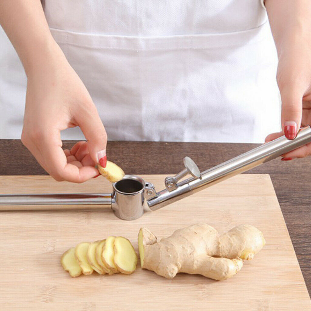 Garlic Press Crusher Chopper Presser Press Peel for Home Cooking Vegetables